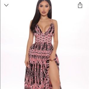 Beautiful Bliss printed maxi dress